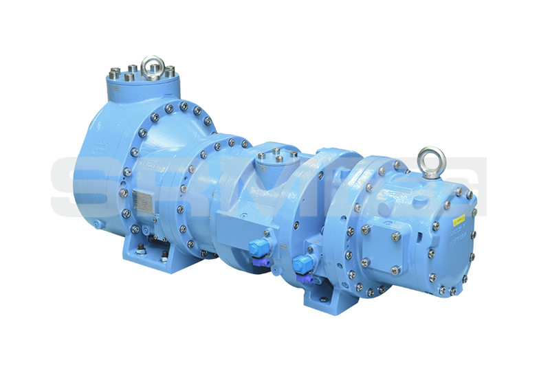 SRM-1612 系列開啟式單機(jī)雙級(jí)螺桿壓縮機(jī)